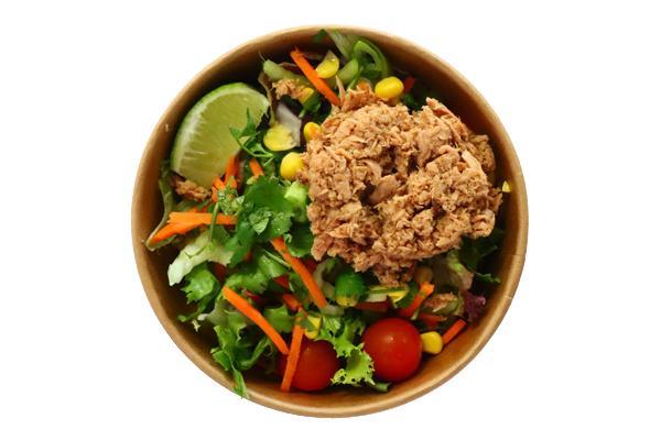 Tuna and lime coriander salad