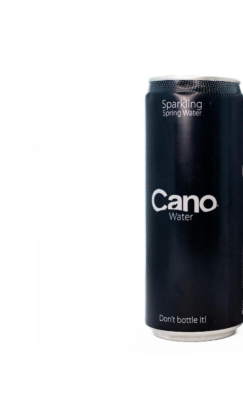 Canned water (sparkling)