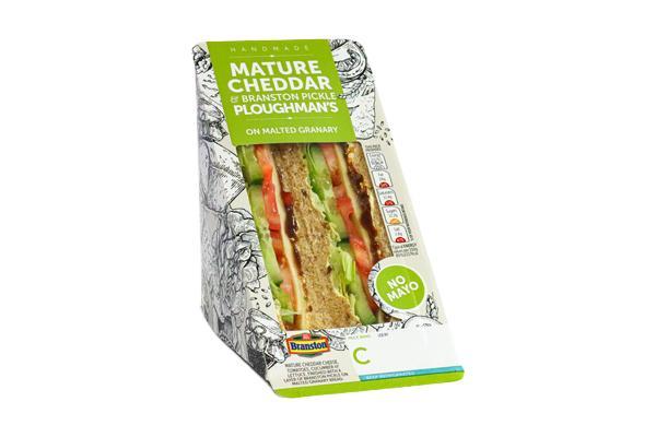 Cheddar ploughman's with branston (packed lunch option 3) NM, V