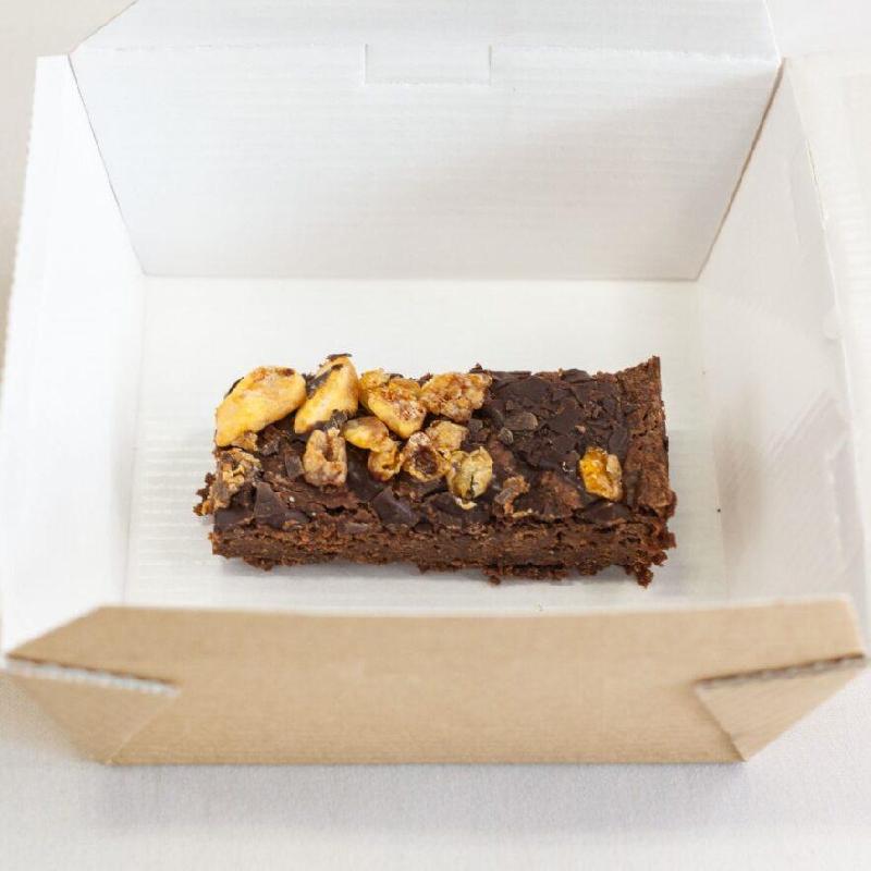 Cinder toffee brownie vg gf (individual slice)